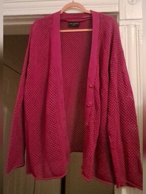 Lane Bryant Pink Cardigan